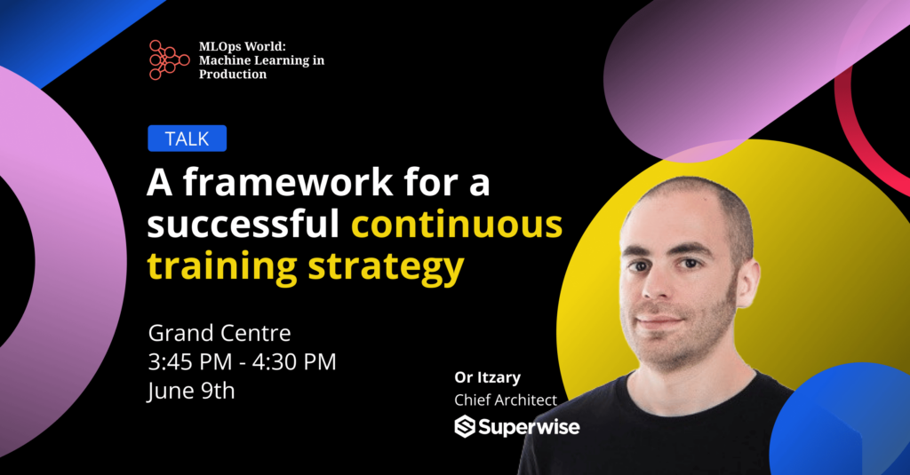 MLOps world speaker cover - Or