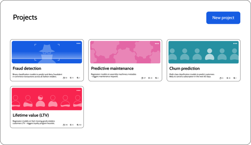 Cross-model AI project tracking dashboard – Superwise AI