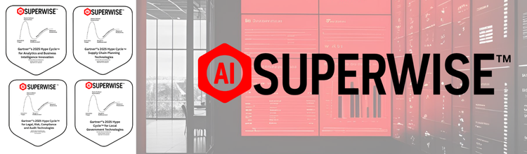 SUPERWISE named noted vendor in multiple Gartner Hype Cycles including AI, supply chain, analytics, and emerging technologies